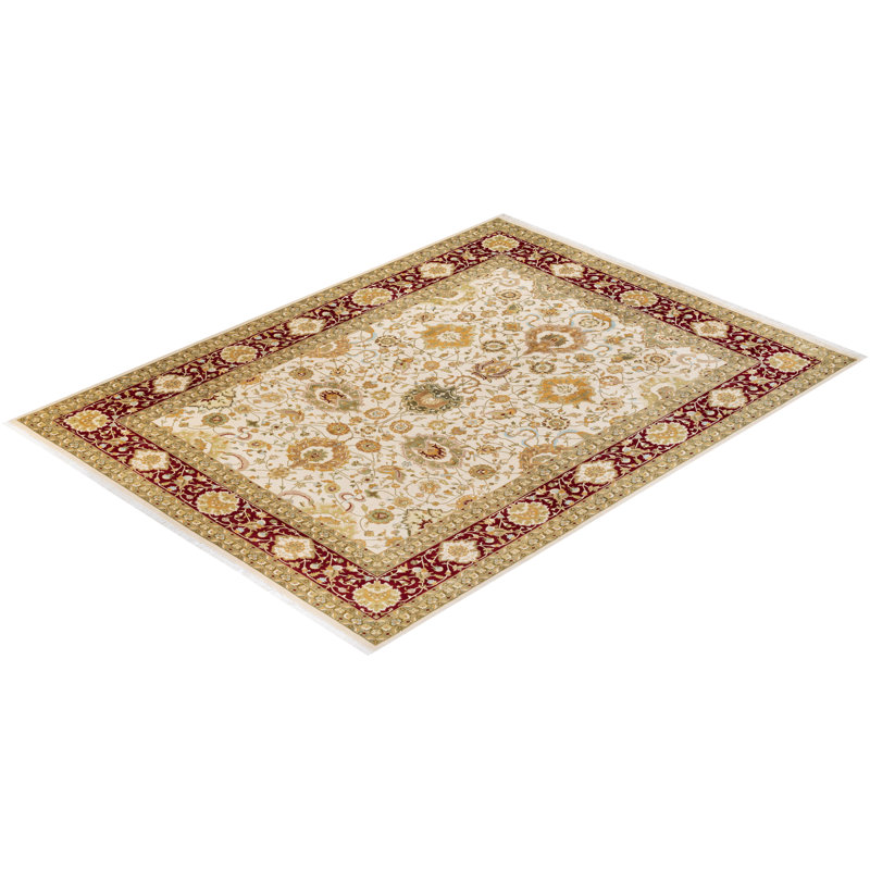 Classic One-of-a-Kind 9' 1" X 12' 3" Hand Knotted Area Rug