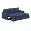 Canapé-lit modulaire rembourré avec espace de rangement-118565571
