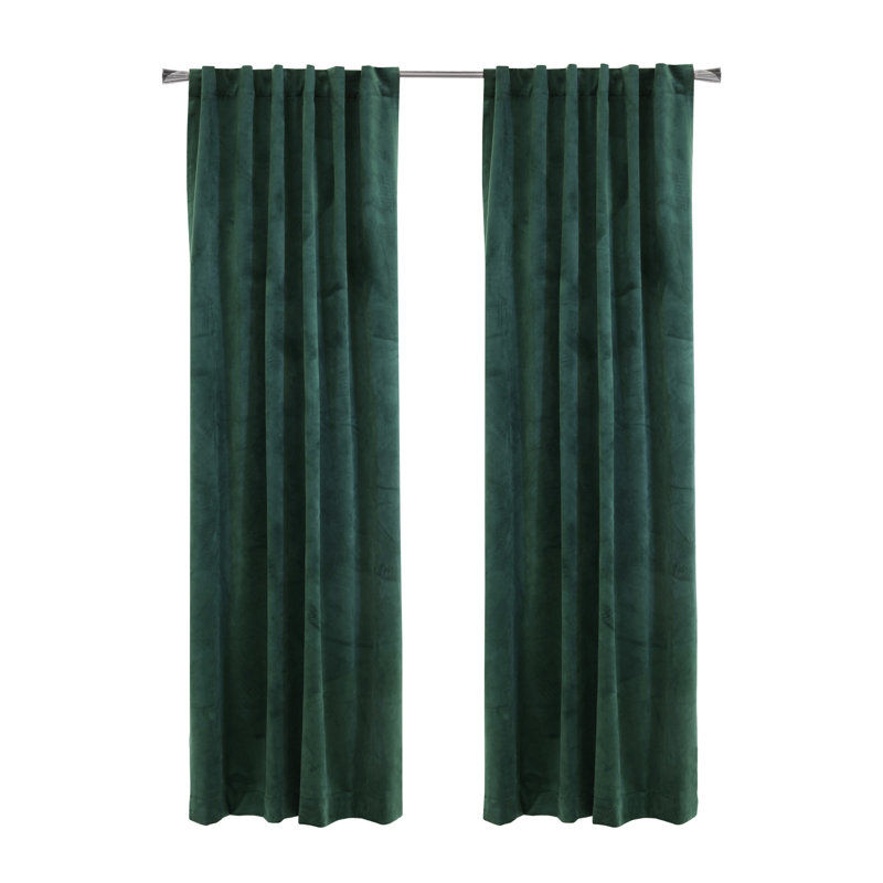 Rideau obscurcissant Gauvin, Vert, L 50 po x L 95 po