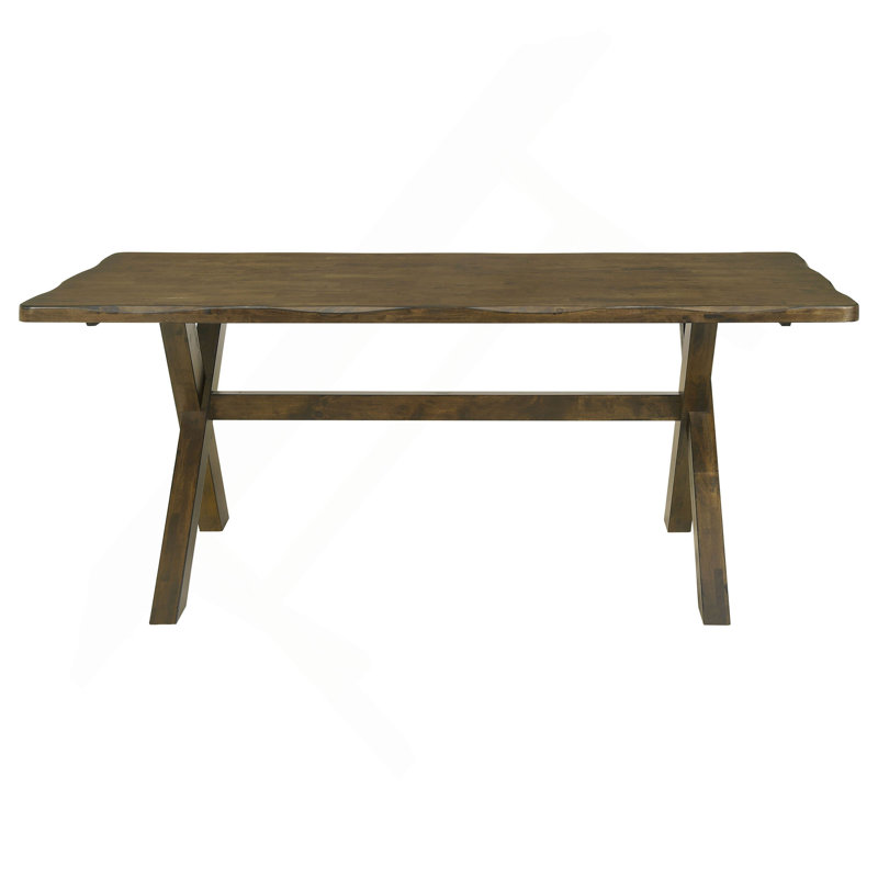 Carbon Knotty Nutmeg Rectangular Dining Table