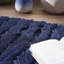 Solid Colour Hand Woven Area Rug-835628366