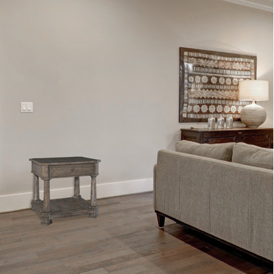 Stephens Solid Wood End Table with Storage