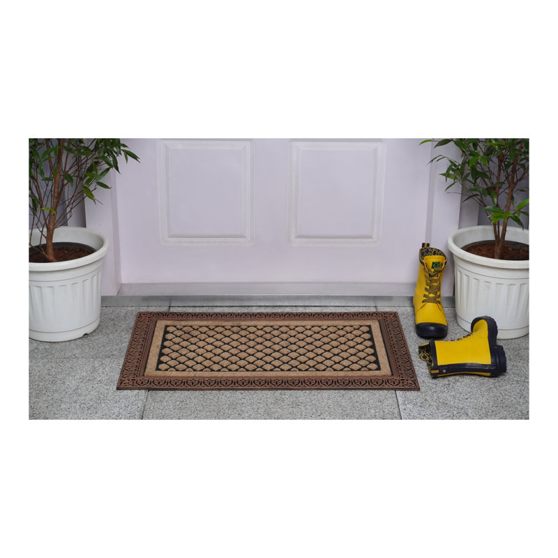 Tapis d'intérieur antidérapant Bali Princess, L 18 po x L 30 po, Bronze