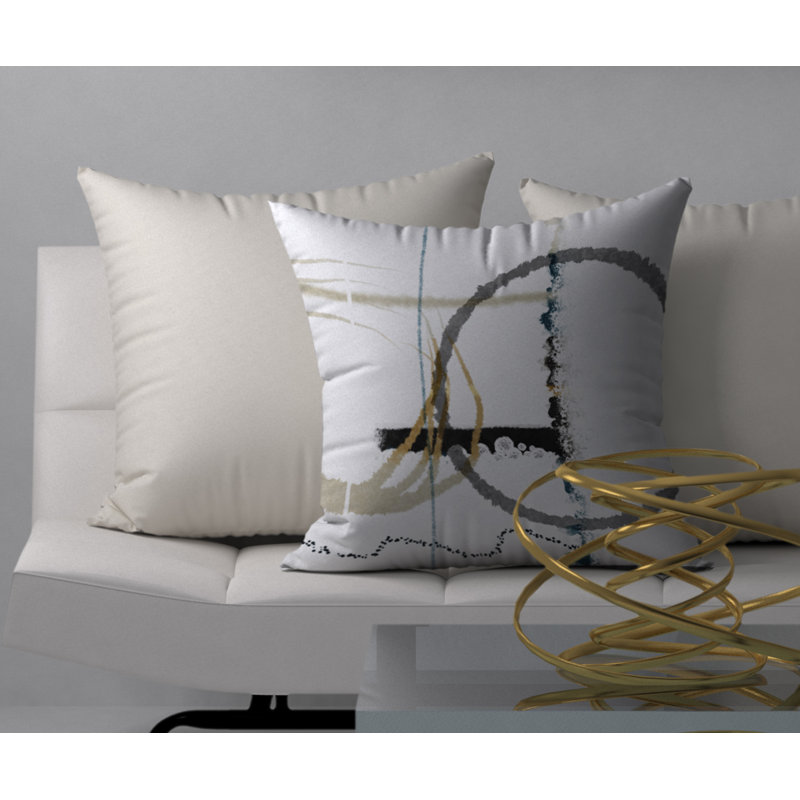 Reversible Throw Pillow, 24" x 24"