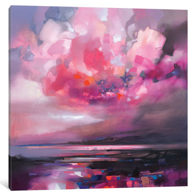 «Dispersing Magenta», reproduction sur toile