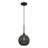 Albrechtice 1 Light Black Mini Globe Pendant