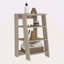 Armoire à linge St. Clair, deux tablettes intérieures, deux tablettes ouvertes, une porte