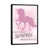 Black Floater Framed