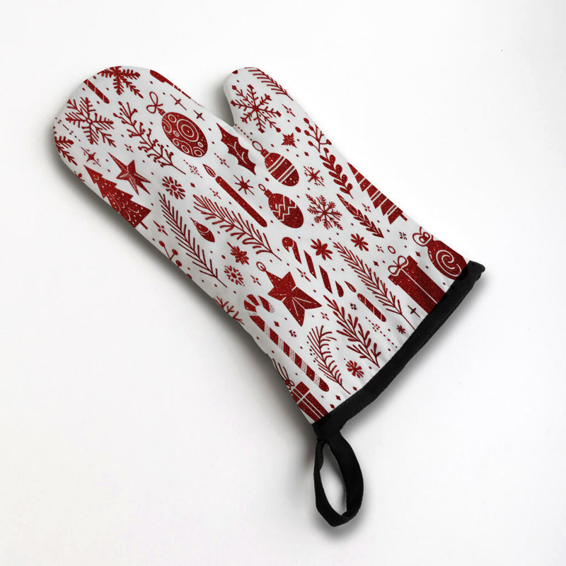 Molleton scintillant en coton Yuletide