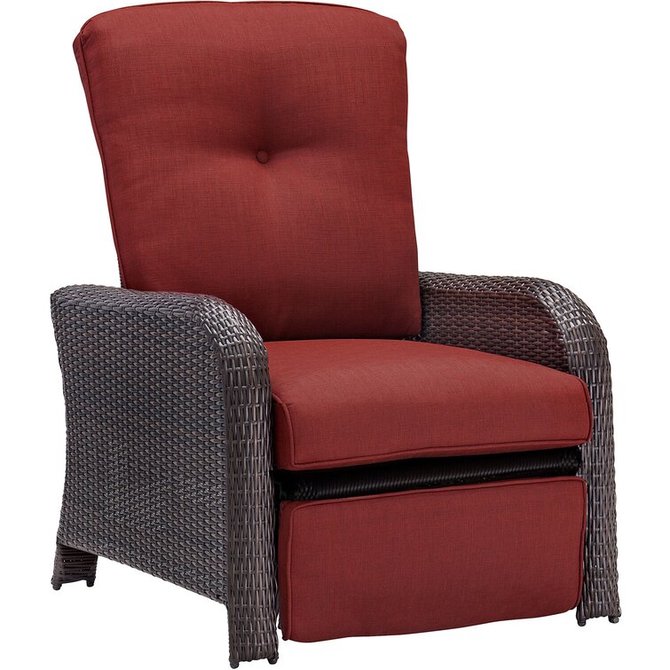 Pylesville Recliner Patio Chair with Cushions