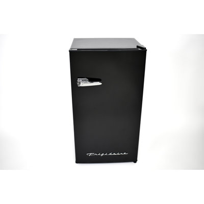 Retro Compact Fridge with Chiller and Eraser Board Door, 3.2 cu ft Countertop Fridge, -  Frigidaire, EFR331-BLACK-COM