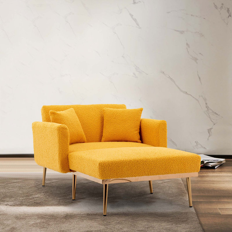 Chaise d'appoint, Combinaison moutarde