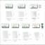 32 Piece Porcelain China Dinnerware Set, Service for 6