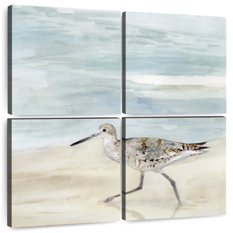 Willet moucheté Brampt II, H 18 po x l 18 po
