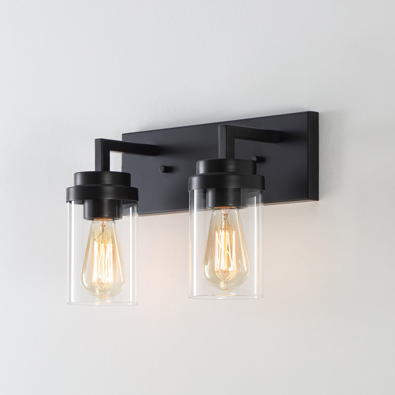 Mechthilde Dimmable Vanity Light, Black, 2
