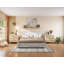 Commode 3 tiroirs avec rangement en rotin 31,5 po Concezia
