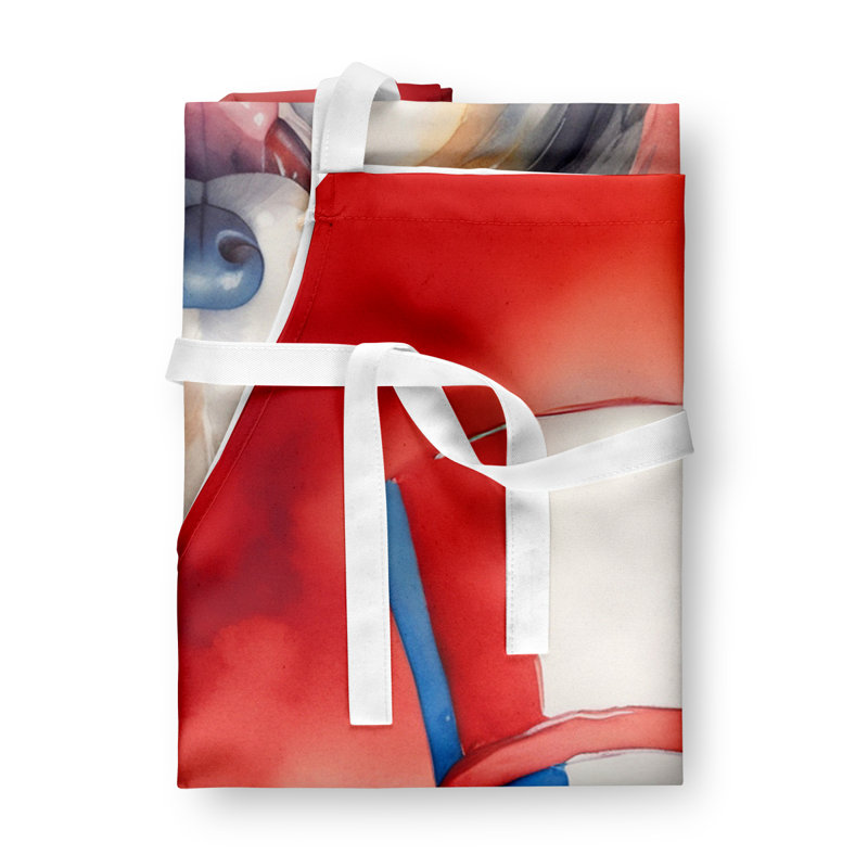 Patriotic American Apron, Collie