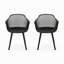 Chaise coquelicot (ensemble de 2)