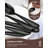 30 Piece Black Silverware Set