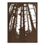 Enchanted Tree with Foliage Décoration murale abstraite moderne suspendue en métal-124838032-124838035