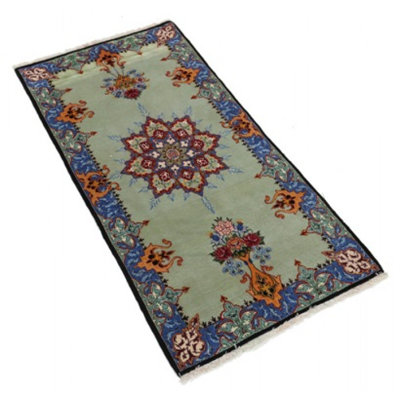 Merilou One-of-a-Kind 2' X 4'2'' Hand Knotted Area Rug