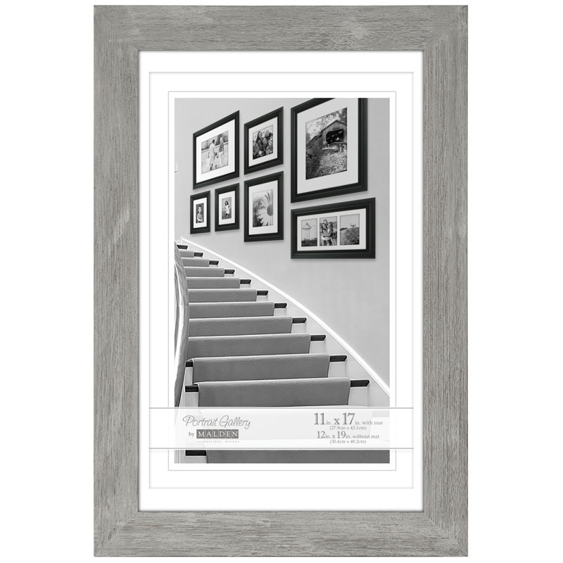 Knarr Gray Wood Matte Picture Frame