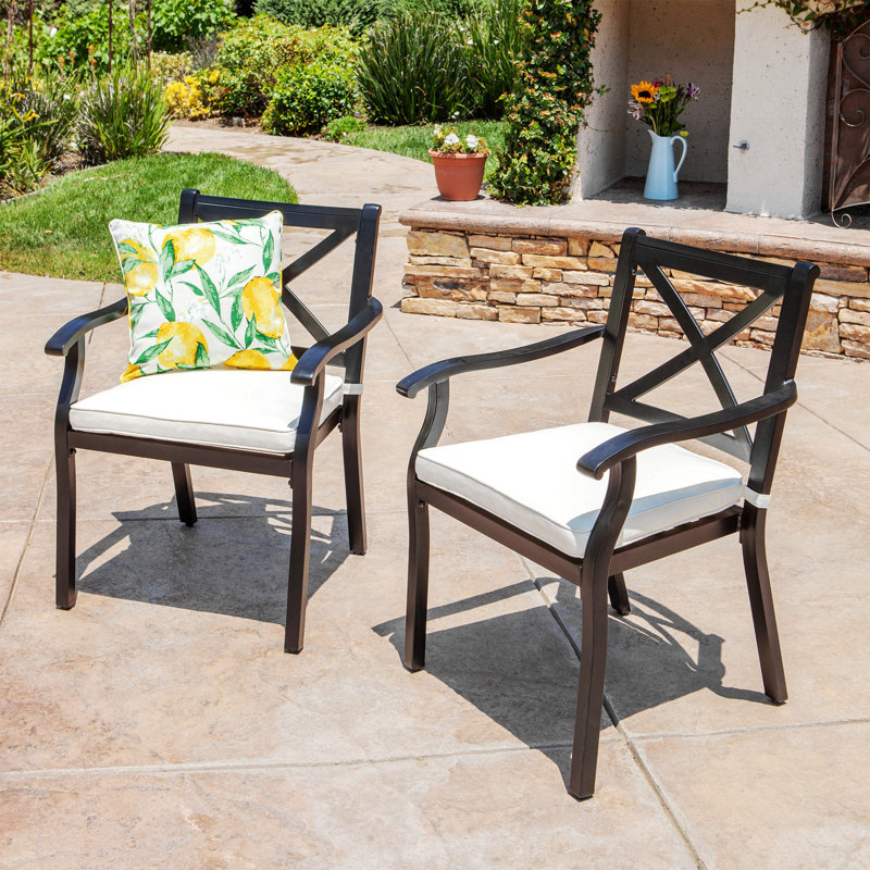 Chaise de patio 2 pièces