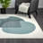 Abani Rugs Douglas DEC130C Cream Green Minimalist Geometric Area Rug-435793928