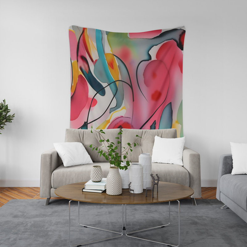 Tapisserie murale, H 88 po x l 104 po