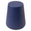 Table d'appoint Suyash de 14 po de largeur avec base fuselée et plateau rond, table d'appoint intérieure et extérieure pour patio ou salon-1510297696