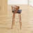 Dawit Swivel Faux Leather Counter & Bar Stool with Wood Legs and Metal Footrest-286270226-286270225-367138564