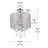 Dusin Semi Flush Mount-61751739-61751740-61869709