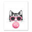 Art sur toile cool chat avec bubblegum Mainor-2047892021-2047892022