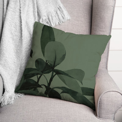  Plant Outdoor Square Pillow Cover & Insert