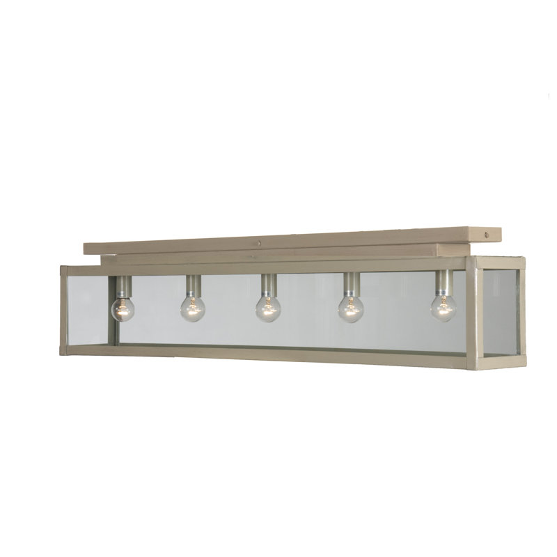 Sebastien Flush Mount, Beach Ivory