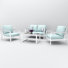 Petroni 4 Person Seating Group With Sunbrella Cushions