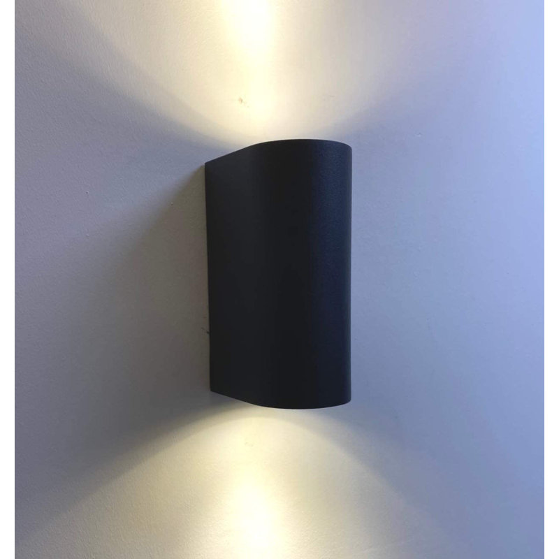 Turker Black 2 - Bulb Outdoor Flush Mount