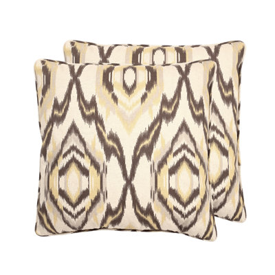 Nevada Ikat Cotton Blend Pillow Cover