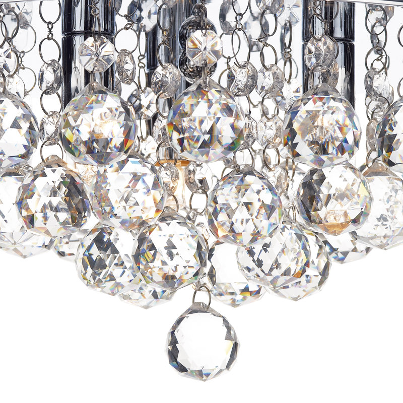 Flush Mount, Polished Chrome