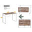 Bureau d'ordinateur l 39,4 po