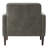 32.3"W Tufted Upholstered Vegan Leather Accent Chair with Solid Wood Legs-1627765947