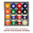 Pool Table Regulation Billiard Ball Set