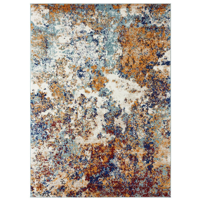 Thorold Abstract Indoor Rug, Runner 2' x 7'
