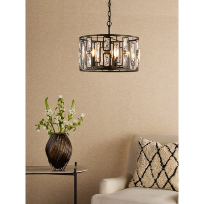 5 - Light Matt Black Pendant