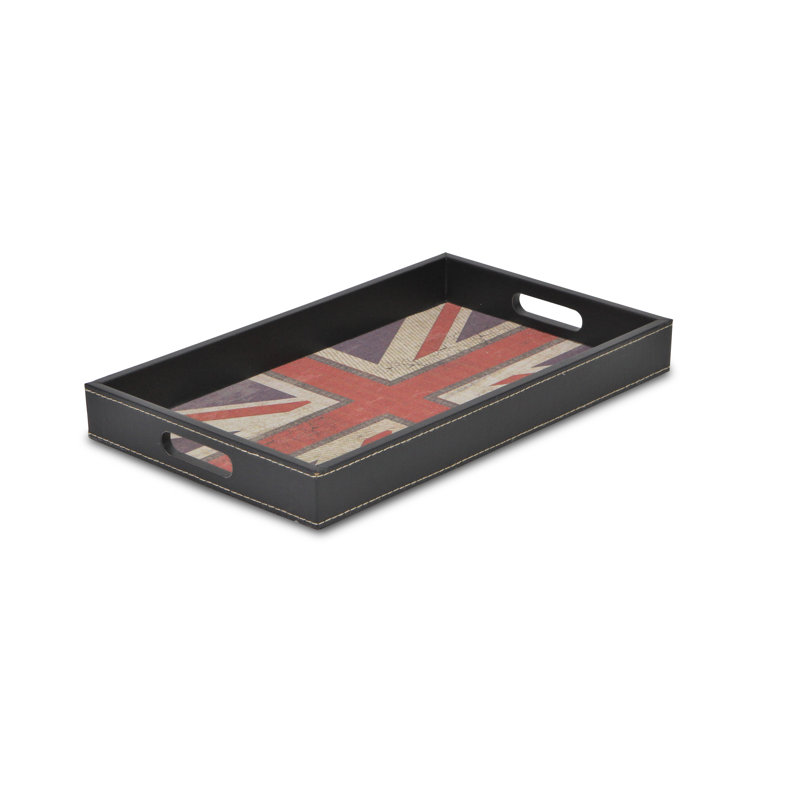 Union Jack Wood Tray