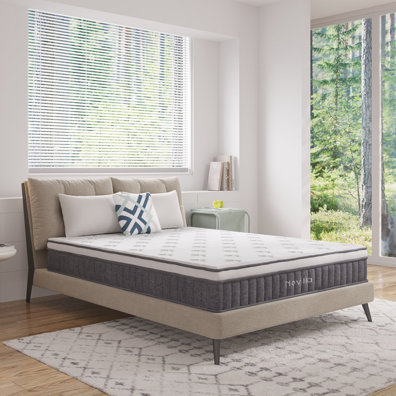 Cooling 23m  Memory Foam Pocket Sprung Mattress, Single (3')