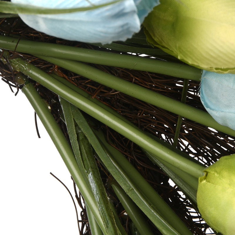 22" Tulip Wreath