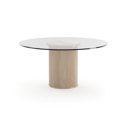 Rhythm Round Stone Dining Table