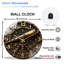 Horloge murale de style rétro Vintage Steampunk Telescope - 12 po