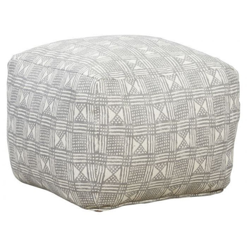 Ressler Square Pouf, Turquoise (8789 91)